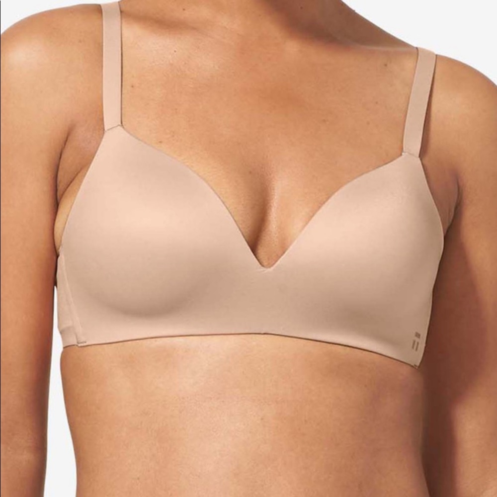Tommy John Wireless Bra size large, color Maple Sugar